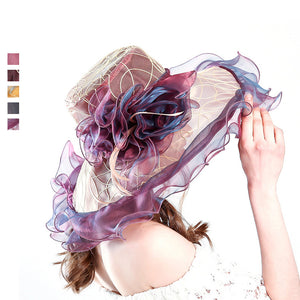 Organza Tea Party Kentucky Derby Hat - Itopfox