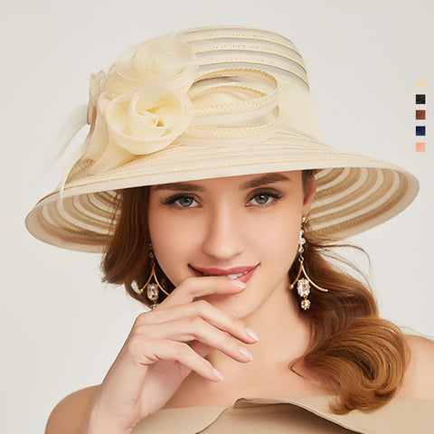 Image of Summer Beach Cloche Sun Hat - Itopfox