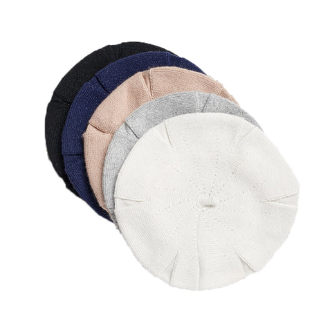 Image of Wool Beret With Vintage Style - Itopfox