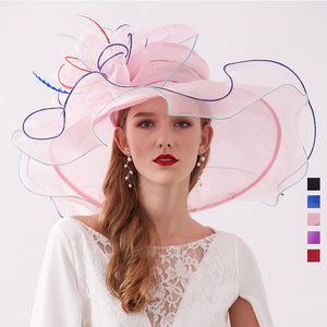 Organza Tea Party Kentucky Derby Hat - Itopfox