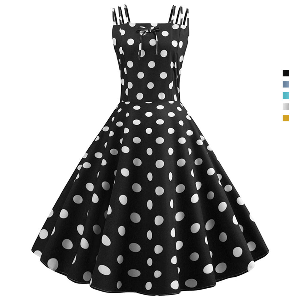 Audrey Hepburn Style Retro Dress - Itopfox