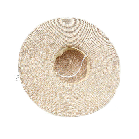 Image of Pearl Wide Brim Floppy Beach Sunhat - Itopfox