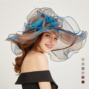 Organza Church Kentucky Derby Hat - Itopfox