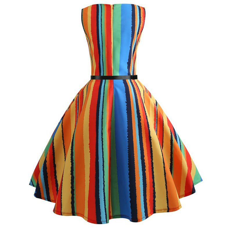 Audrey Hepburn 1950's Vintage Dress - Itopfox