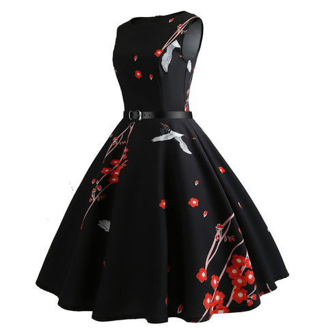 Image of 1950s Classic Tea Party Dress - Itopfox