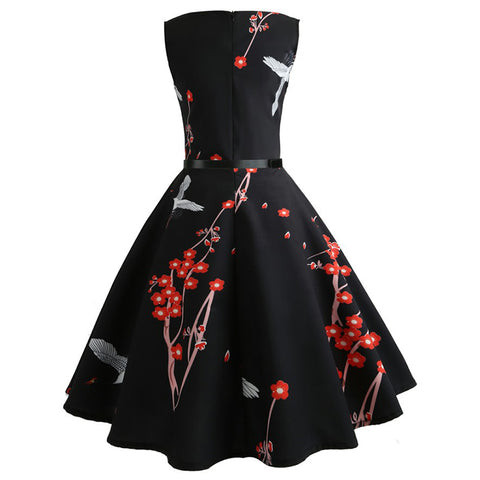 Image of 1950s Classic Tea Party Dress - Itopfox