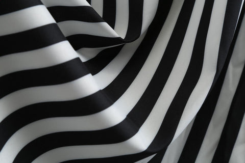 Image of Vertical Stripe 50s Vintage Dress - Itopfox