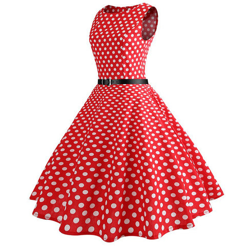 Image of Tea Party Cocktail Retro Dress - Itopfox