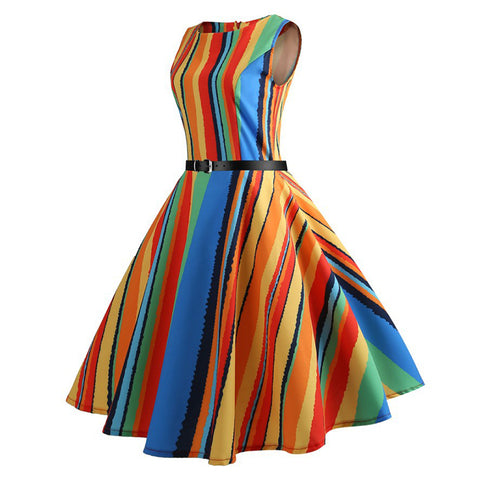 Image of Audrey Hepburn 1950's Vintage Dress - Itopfox