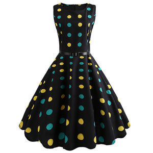 Vintage Tea Party Cocktail Dress - Itopfox