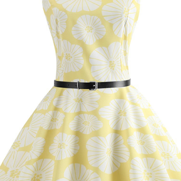 Hepburn Style Tea Party Dress - Itopfox