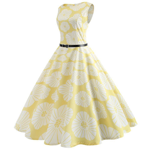 Image of Hepburn Style Tea Party Dress - Itopfox