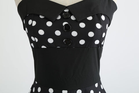 Image of Halter 50s Retro Tea Party Dress - Itopfox