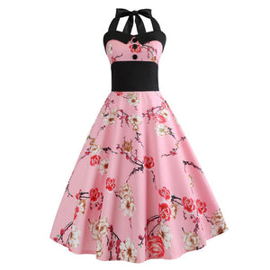 Audrey Hepburn Vintage Cocktail Dress - Itopfox