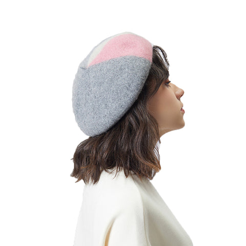 Image of Beret Cap With French Style - Itopfox