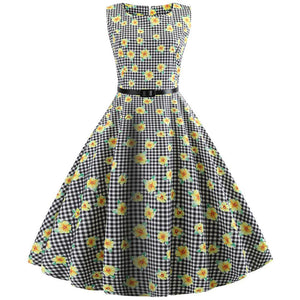 Audrey Hepburn Vintage 1950's Dress - Itopfox