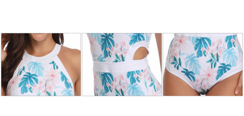 Image of Hollow Out One Piece Swimwear - Itopfox