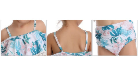 Image of Falbala Layered Halter Two Piece - Itopfox