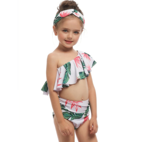 Image of Falbala One Shoulder Swimsuit - Itopfox