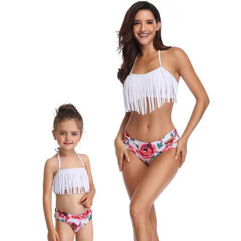Image of Tassel Two Piece Swimwear - Itopfox