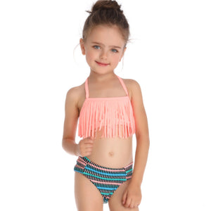 Tassel Two Piece Swimwear - Itopfox