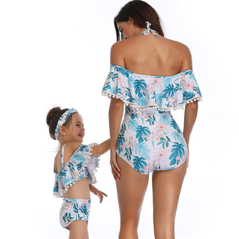 Image of Halter High Waist Swimwear - Itopfox