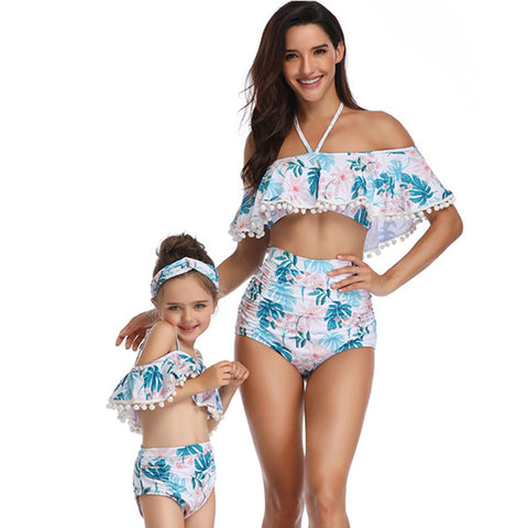 Image of Halter High Waist Swimwear - Itopfox