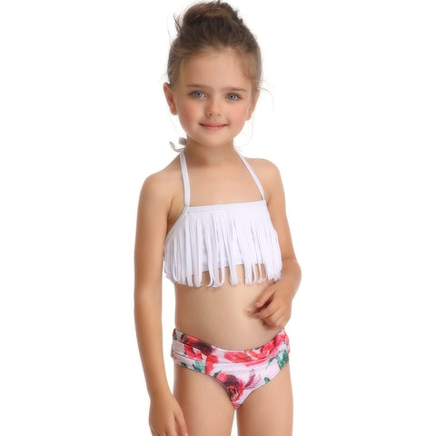 Image of Tassel Two Piece Swimwear - Itopfox