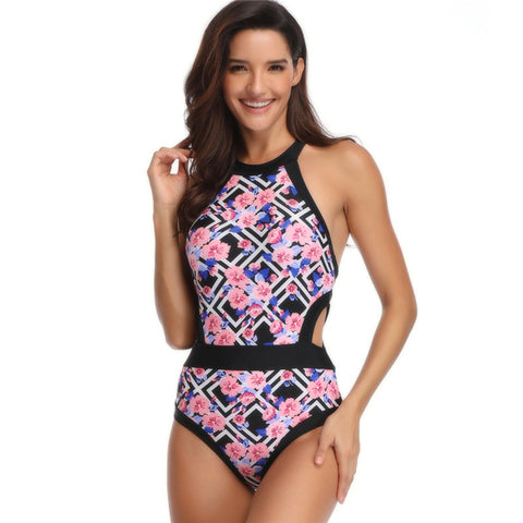 Image of Hollow Out One Piece Swimwear - Itopfox