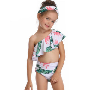 Falbala One Shoulder Swimsuit - Itopfox
