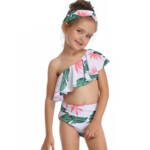 Image of Falbala One Shoulder Swimsuit - Itopfox