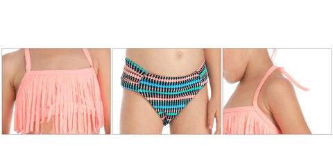 Image of Tassel Two Piece Swimwear - Itopfox