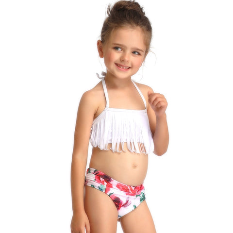 Image of Tassel Two Piece Swimwear - Itopfox