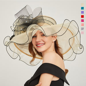 Organza Kentucky Derby Top Hat - Itopfox