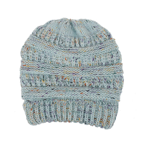 Image of Confetti Chunky Knit Beanie Hat - Itopfox