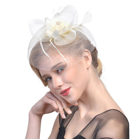 Image of Cocktail Tea Party Fascinators Hat - Itopfox