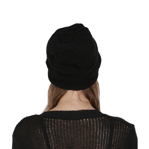 Image of Chunky Knit Skully Beanie Hat - Itopfox