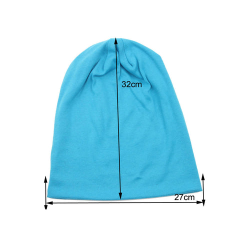 Image of Casual Cotton Knit Skully Beanie Hat - Itopfox