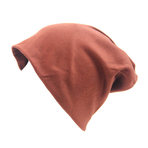 Image of Casual Cotton Knit Skully Beanie Hat - Itopfox