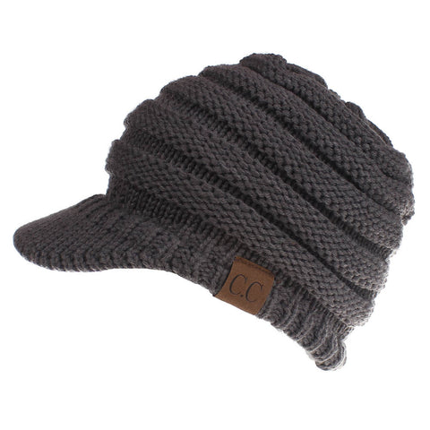 Image of Chunky Cable Knit Skullies Beanie (With CC Label) - Itopfox
