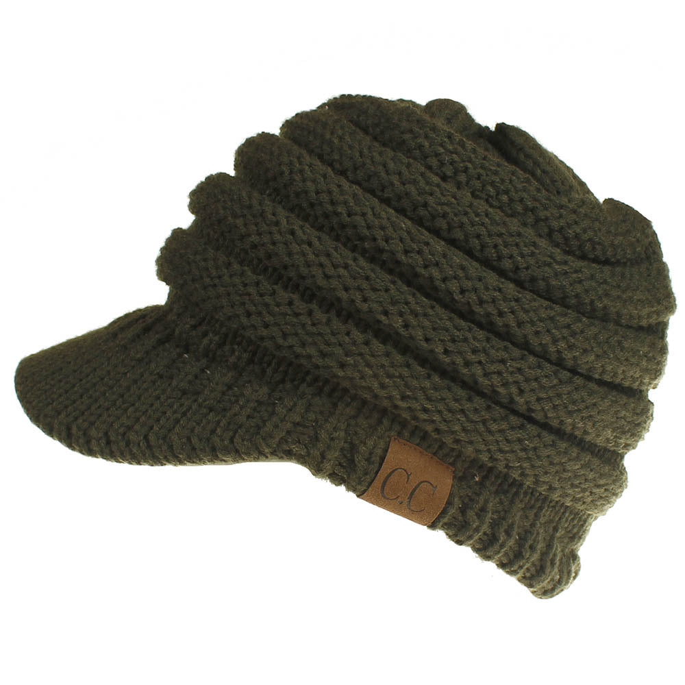 Chunky Cable Knit Skullies Beanie (With CC Label) - Itopfox