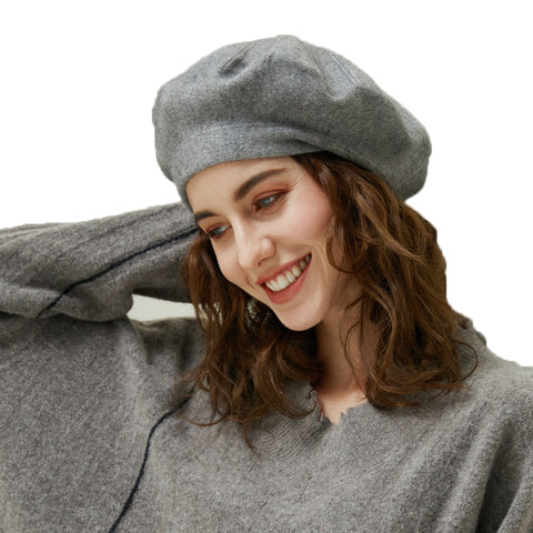 Image of Winter Stylish Beret Hat - Itopfox