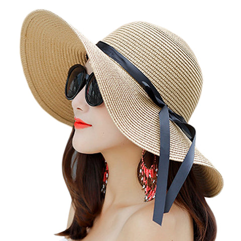 Image of Big Brim Floppy Beach Sun Hat - Itopfox