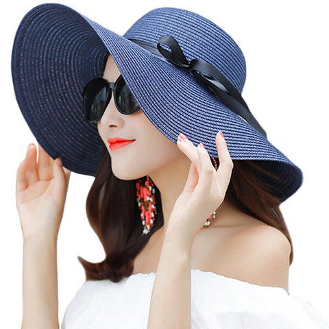 Image of Big Brim Floppy Beach Sun Hat - Itopfox