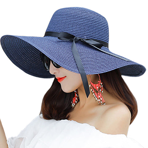 Image of Big Brim Floppy Beach Sun Hat - Itopfox