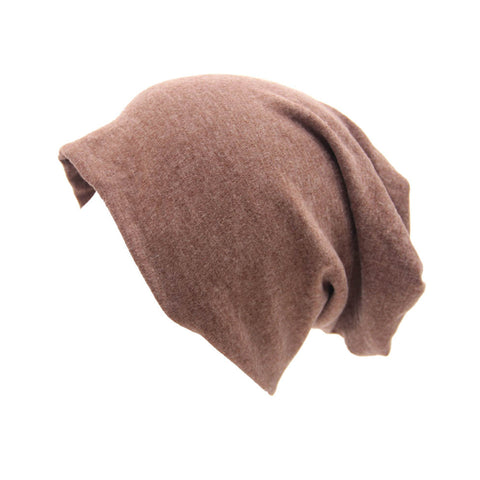 Image of Casual Cotton Knit Skully Beanie Hat - Itopfox