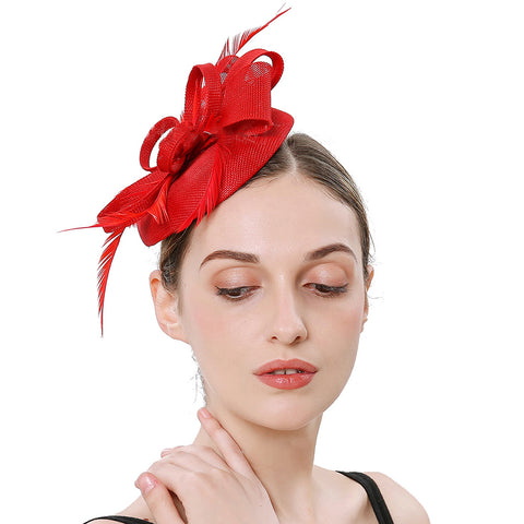 Image of Bridal Party Fascinators Hat - Itopfox