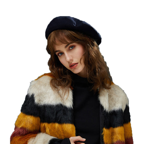 Image of Winter Stylish Beret Hat - Itopfox