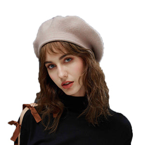 Beret Hat With Starry Pearl - Itopfox