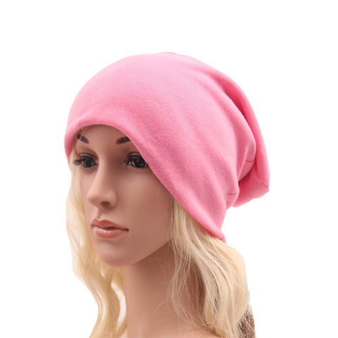 Image of Casual Cotton Knit Skully Beanie Hat - Itopfox